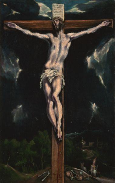 GRECO, El Christ on the Cross Sweden oil painting art